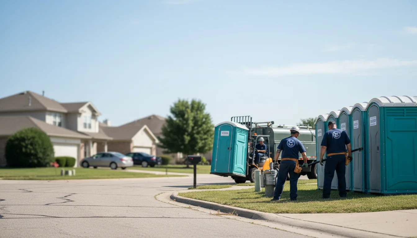 Porta Potty Rental in Hooks, TX near me